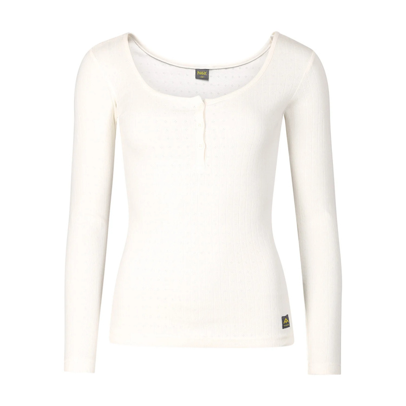 Dámské triko NAX MAJJA creme M