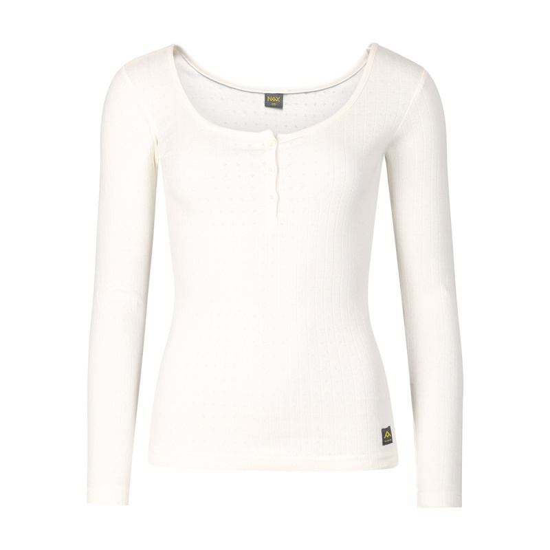 Dámské triko NAX MAJJA creme L