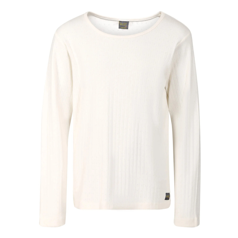 Dětské triko NAX IKEBO creme 152-158