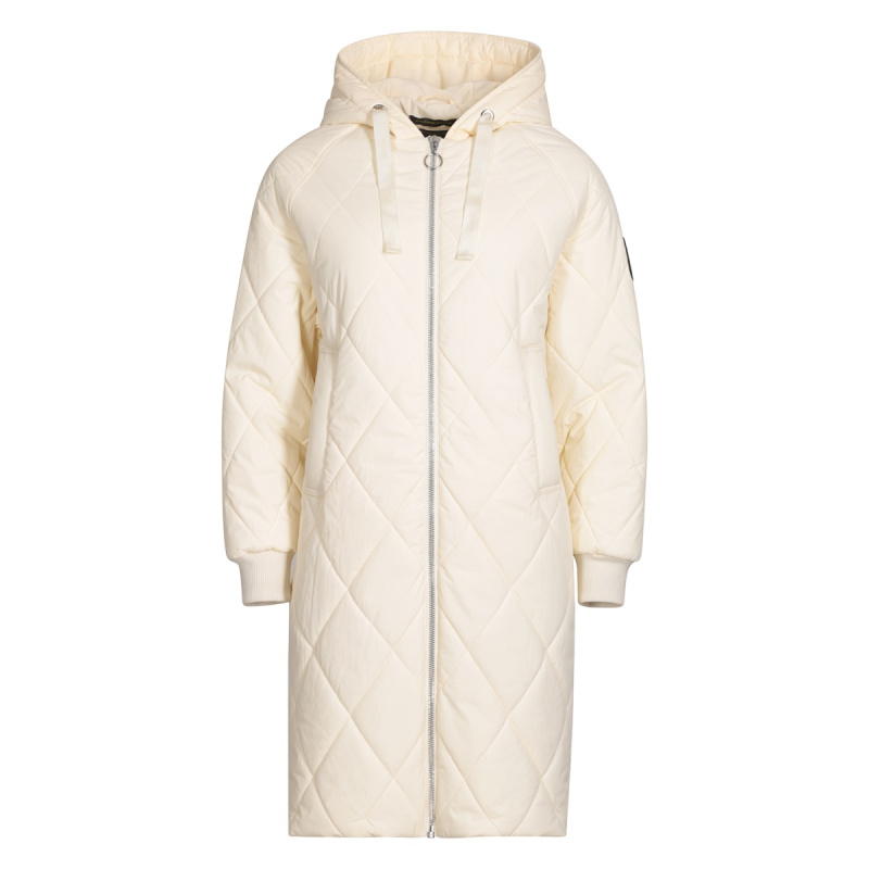 Dámský kabát NAX NOPPA creme XXL