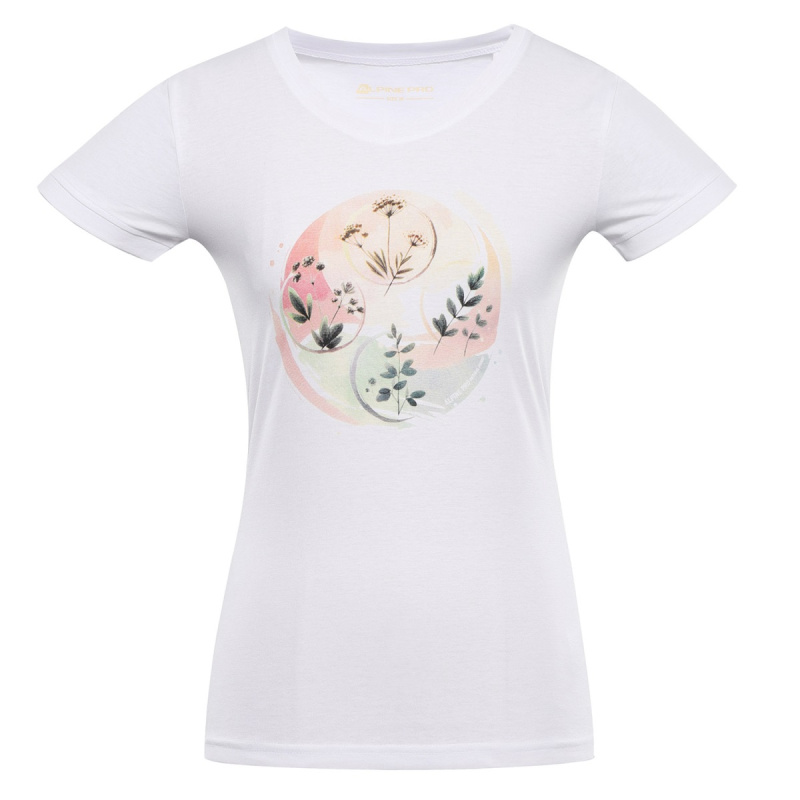 Dámské rychloschnoucí triko s cool dry alpine pro nega 2 bílá xl