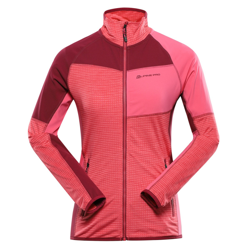 Dámská rychleschnoucí mikina s cool-dry alpine pro onneca 2 růžová l