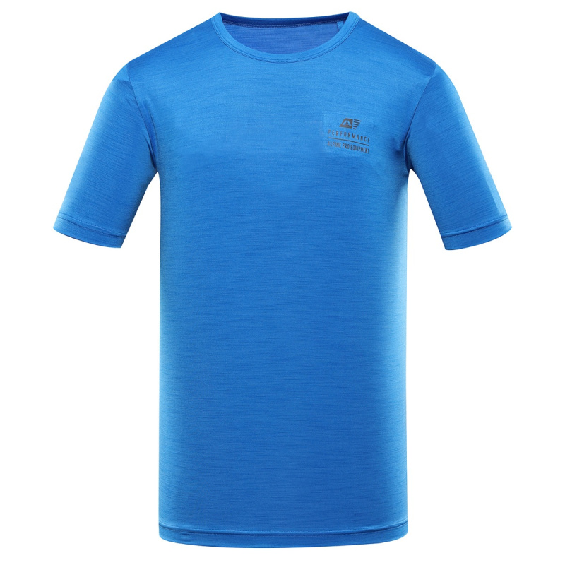 Pánské rychleschnoucí triko s cool dry alpine pro basik modrá 3xl