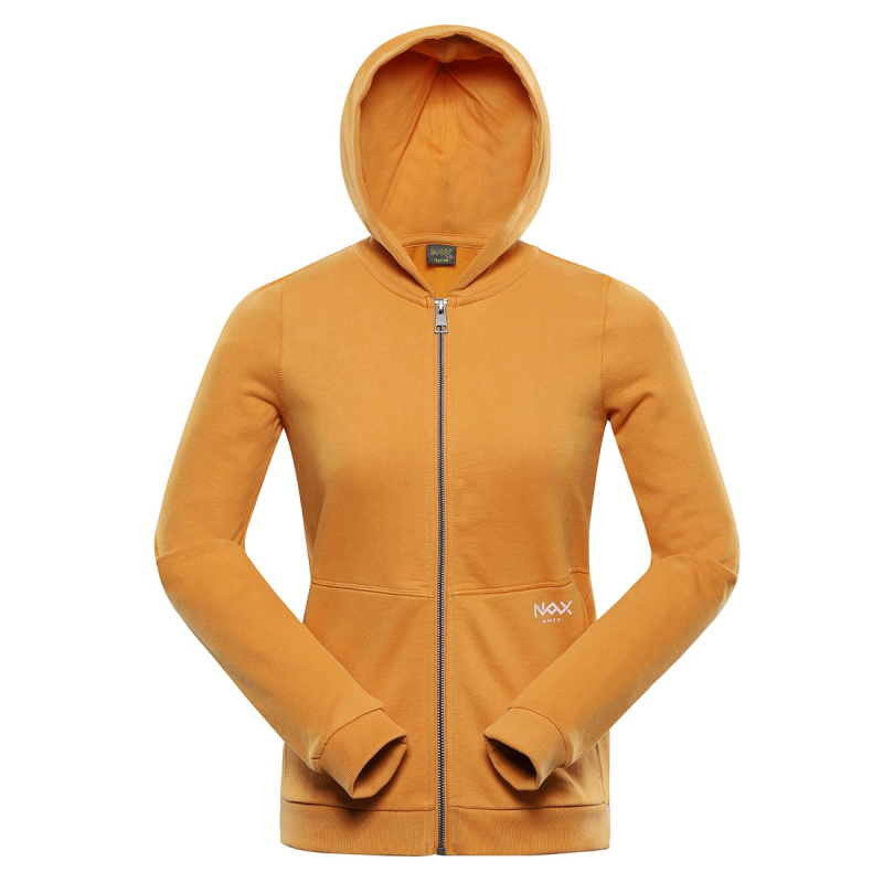 Dětská bavlněná mikina  NAX MOLDO golden nugget 128-134