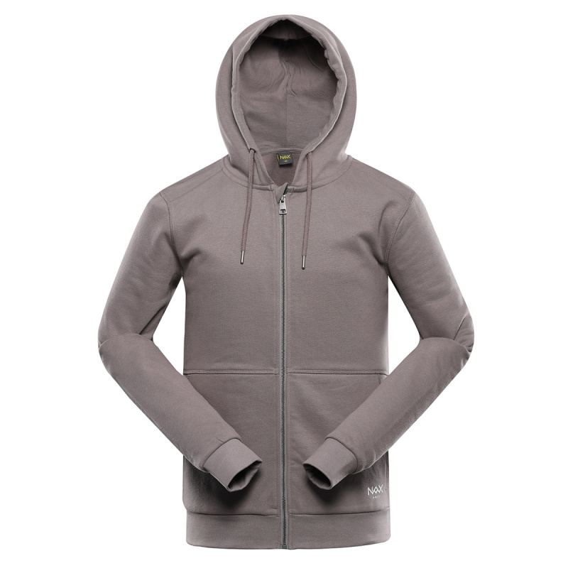 Pánská mikina NAX REDAN driftwood S