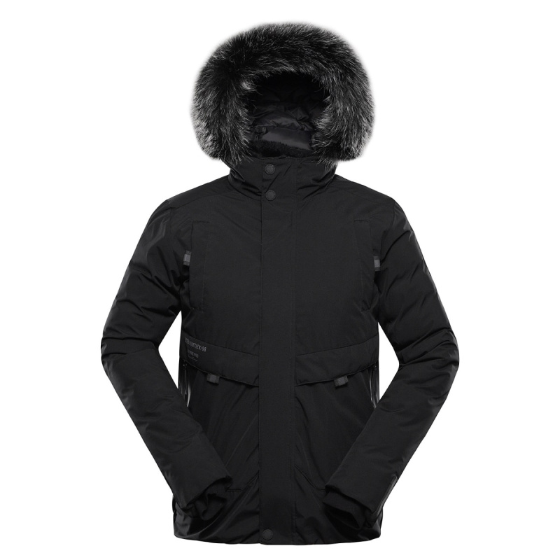 Dětská bunda s membránou ptx alpine pro werdo 2 černá 128-134