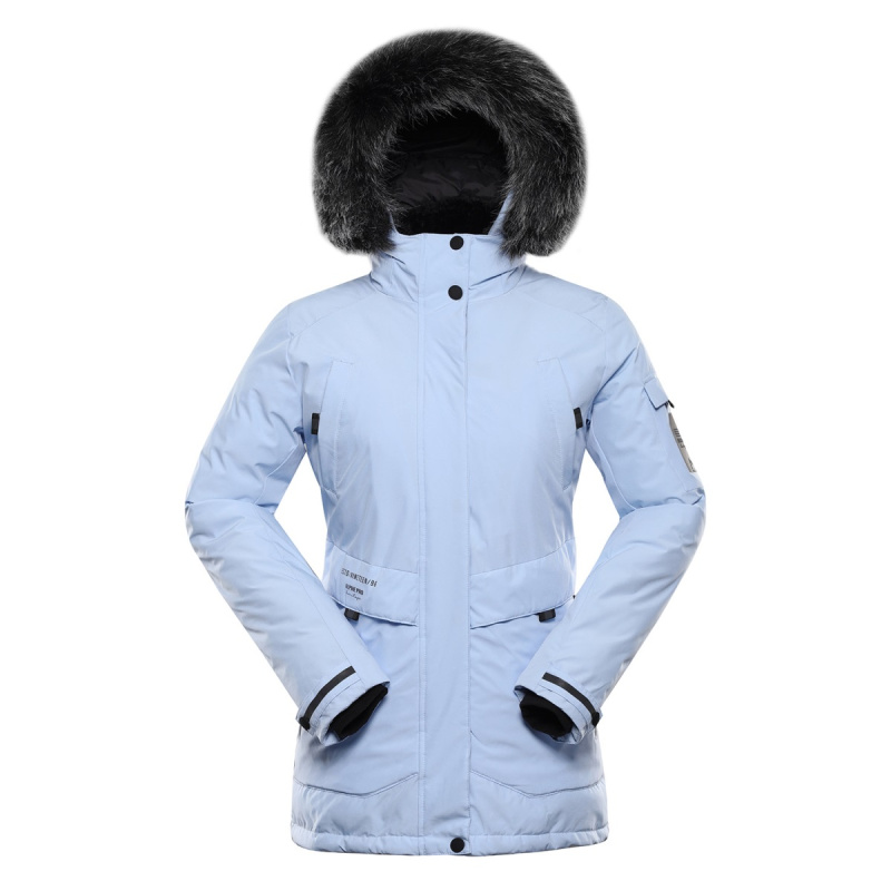 Dámská zimní bunda s membránou ptx alpine pro werda 2 modrá l