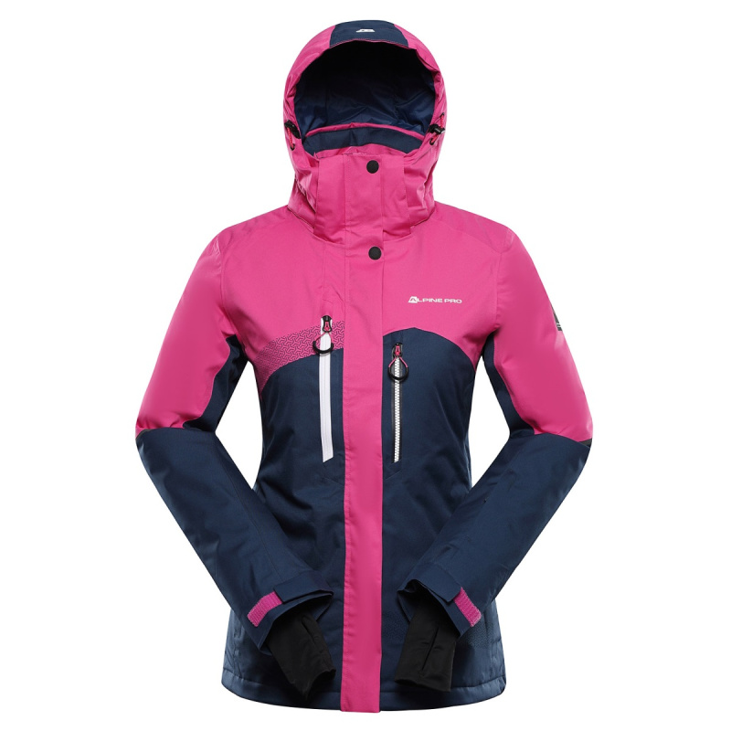 Dámská bunda alpine pro deara 2 růžová l