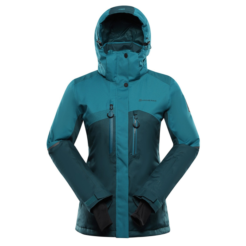 Dámská bunda alpine pro deara 2 zelená xxl