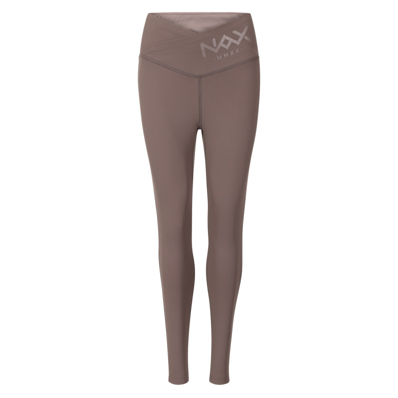Dámské legíny NAX NEROBA driftwood S