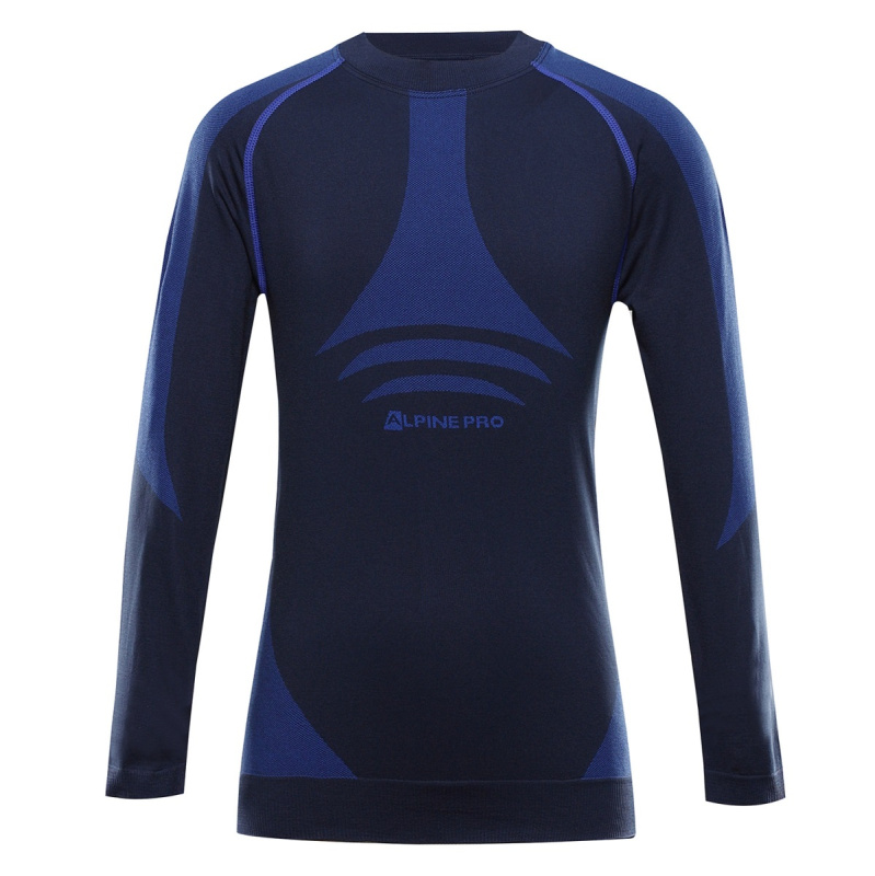 Dětské funknčí prádlo - triko alpine pro amboso tmavě modrá s