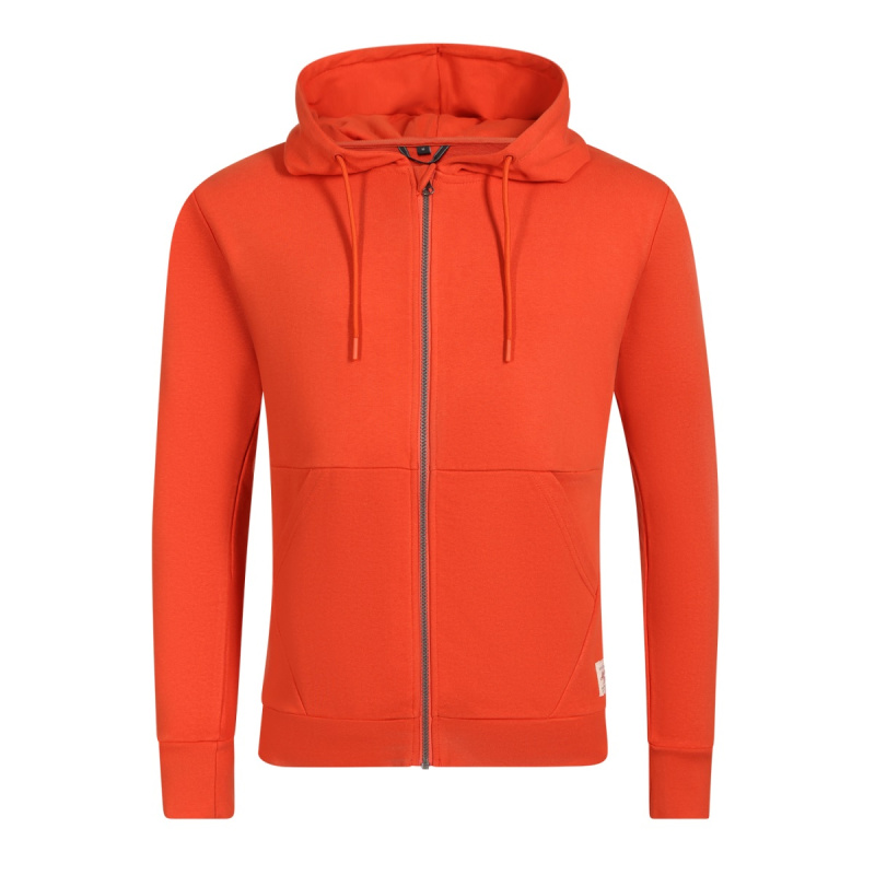 Pánská bavlněná mikina s fine cotton alpine pro miak červená 5xl