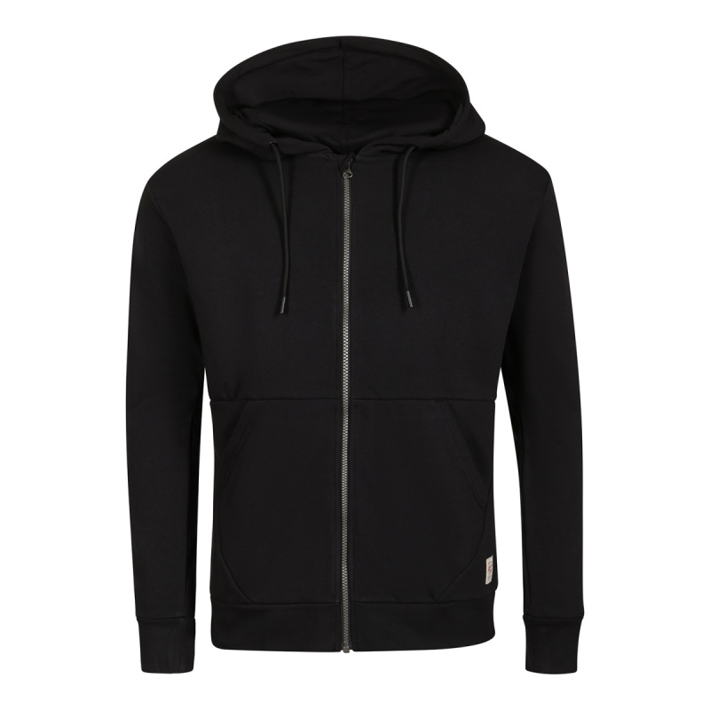 Pánská bavlněná mikina s fine cotton alpine pro miak černá 5xl