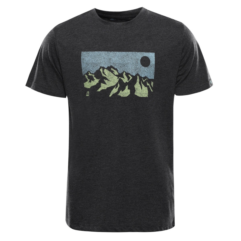 Pánské funkční triko s úpravou cool-dry alpine pro grem 2 černá s