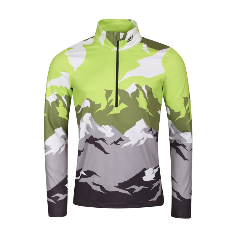 Pánské rychleschnoucí triko s prostretch alpine pro stans zelená 3xl