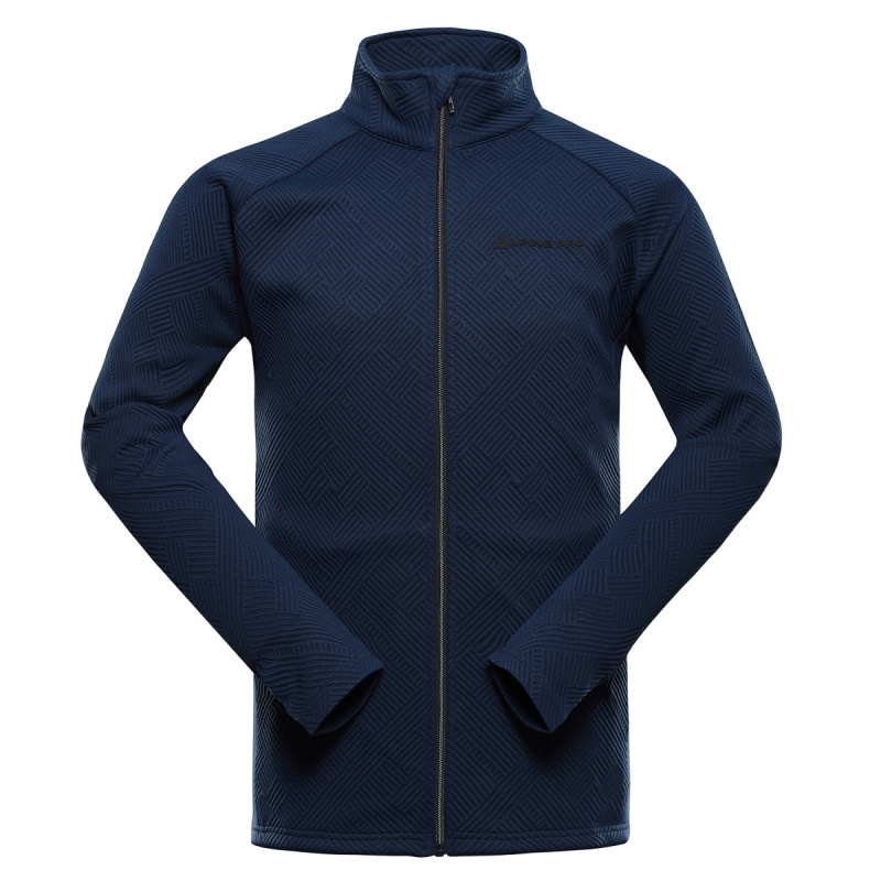 Pánská hřejivá mikina alpine pro dozer 2 modrá xs