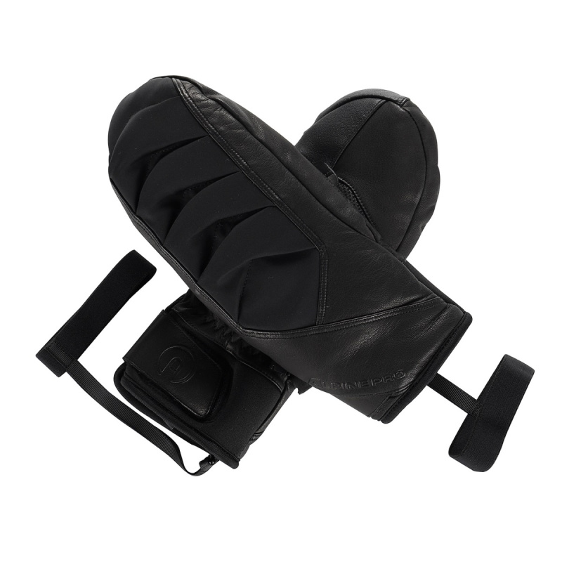 Lyžařské rukavice s membránou ptx gloves alpine pro lolre černá s