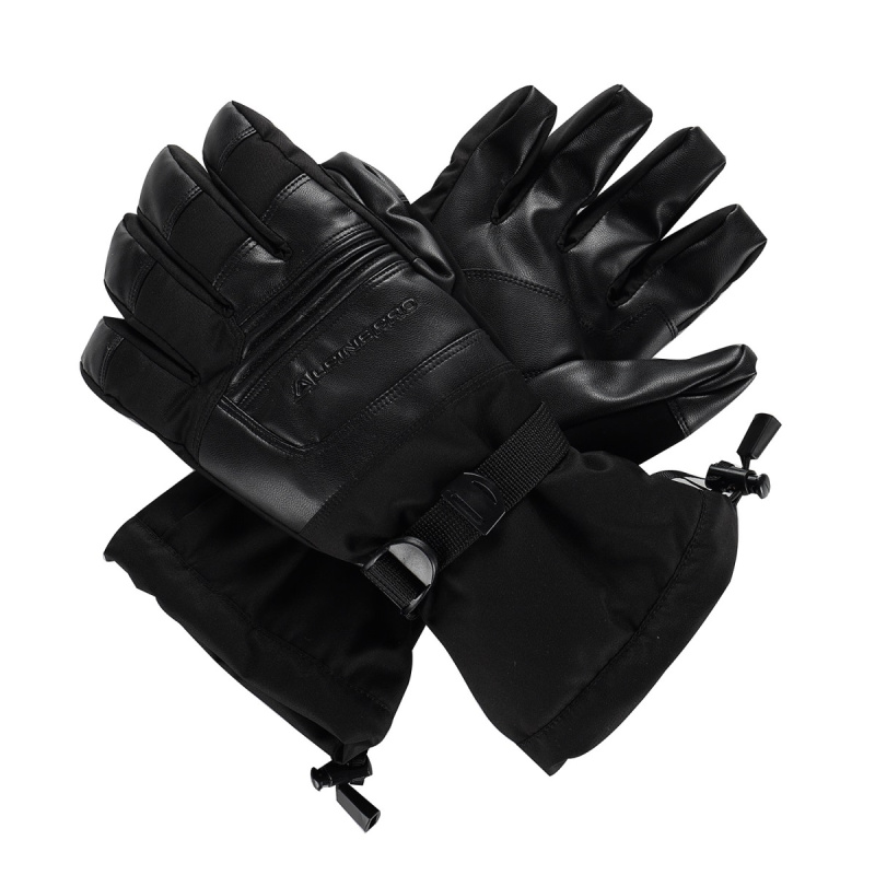Pánské rukavice alpine pro ledet černá xl
