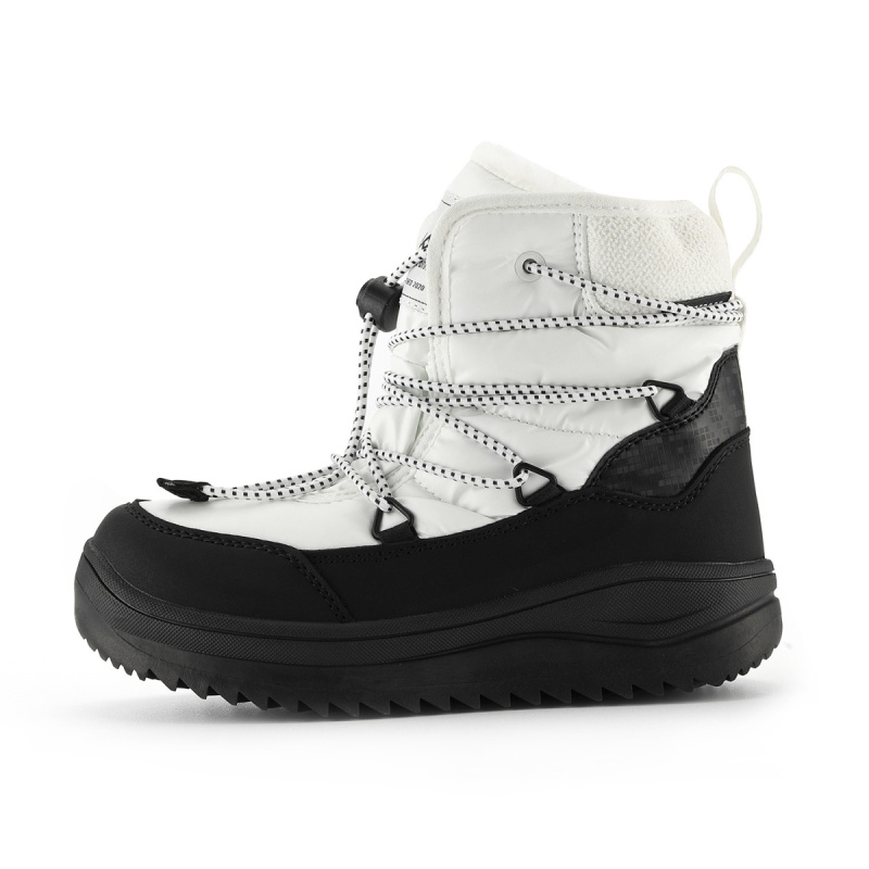 Dětská zimní obuv nax priso bílá 32