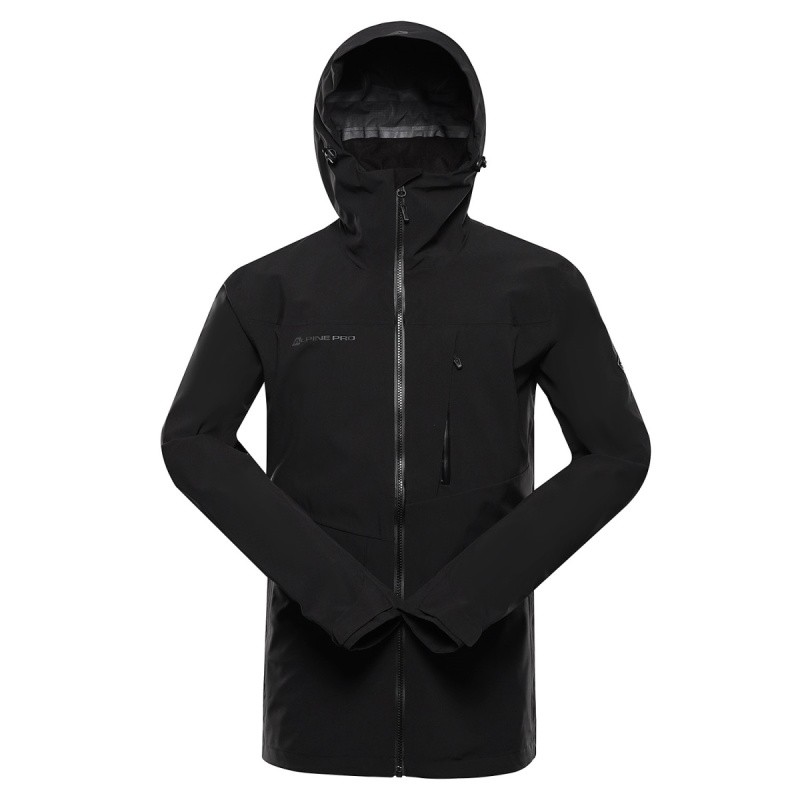 Pánská bunda s membránou ptx alpine pro zarr 2 černá 4xl