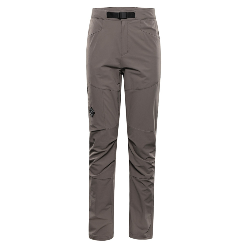 Pánské softshellové kalhoty alpine pro akan 3 šedá 52p