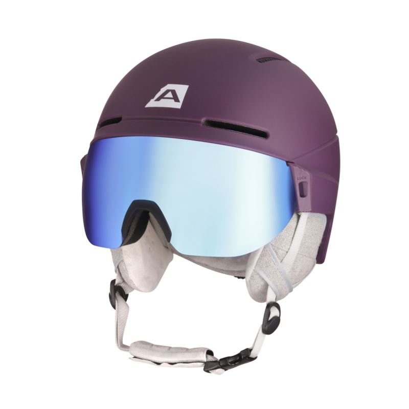 Lyžařská helma alpine pro marge fialová s 52/55