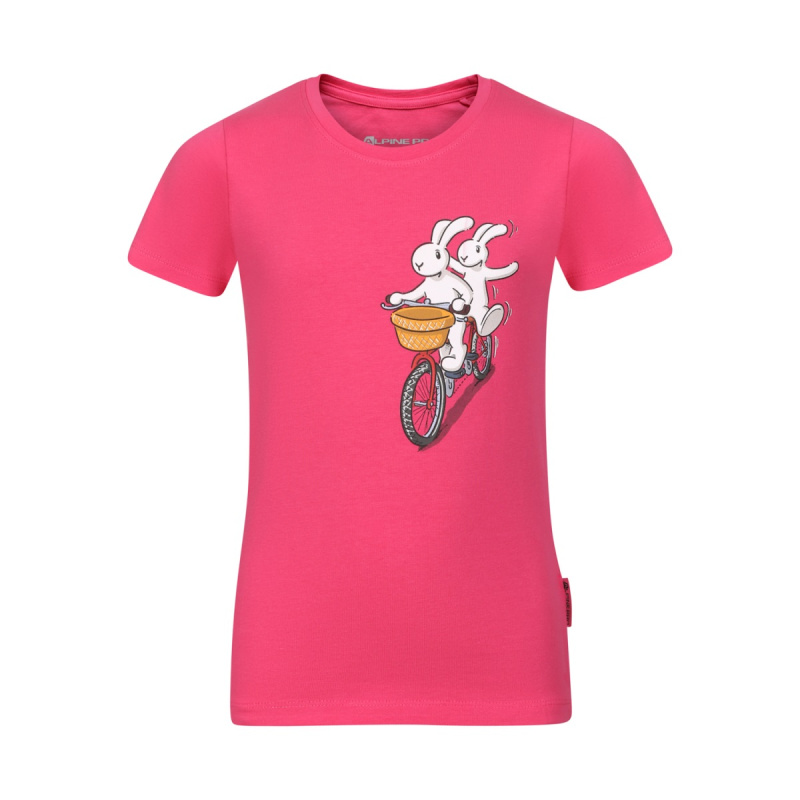 Dětské triko alpine pro bobbo růžová 104-110