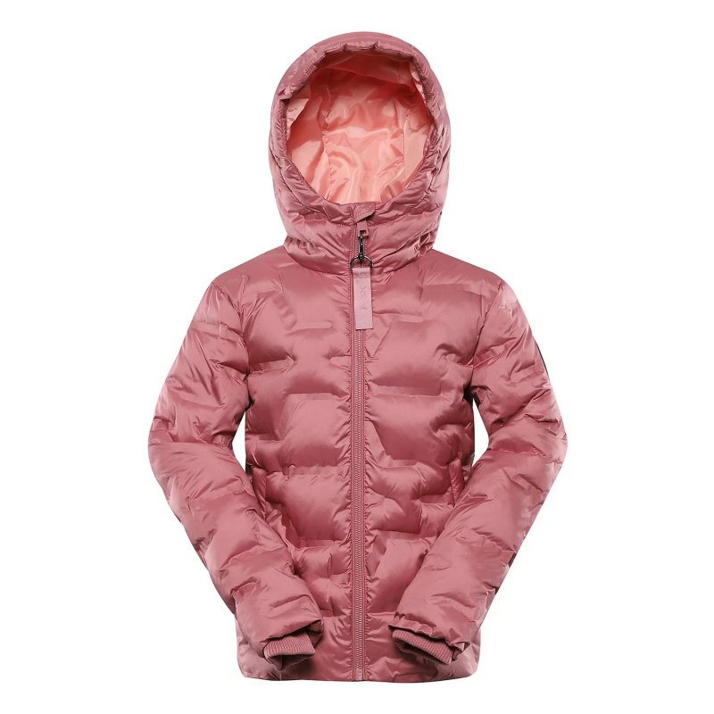 Dětská bunda nax NAX RAFFO dusty rose 164-170