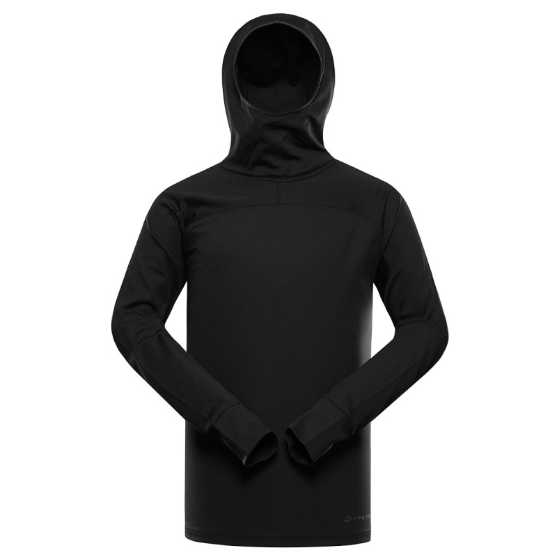 Pánská rychleschnoucí mikina s cool dry alpine pro rolt 2 černá xl
