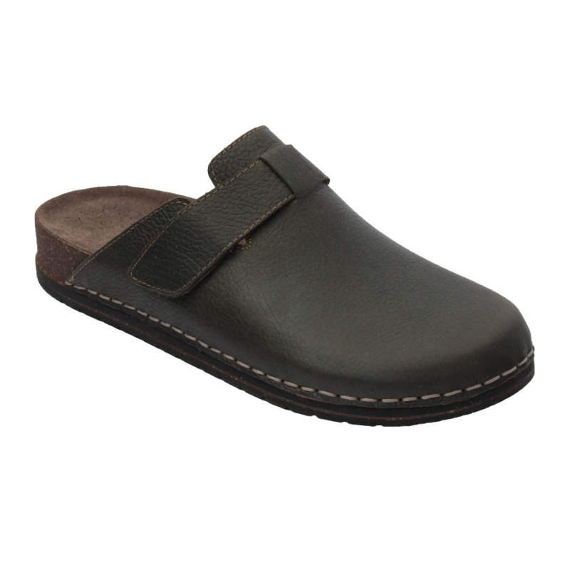 SANTÉ Pánské pantofle Pánské pantofle CB/50561 KAKI v.44