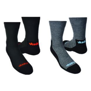 Funkční ponožky VAVRYS TREK CMX 2020 2-pack - černá+šedá Velikost: 46-48
