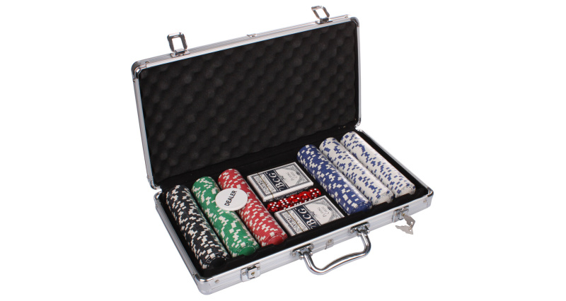Poker Set 300 v alu kufříku