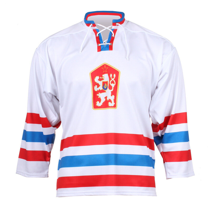Replika ČSSR 1976 hokejový dres bílá, XXL