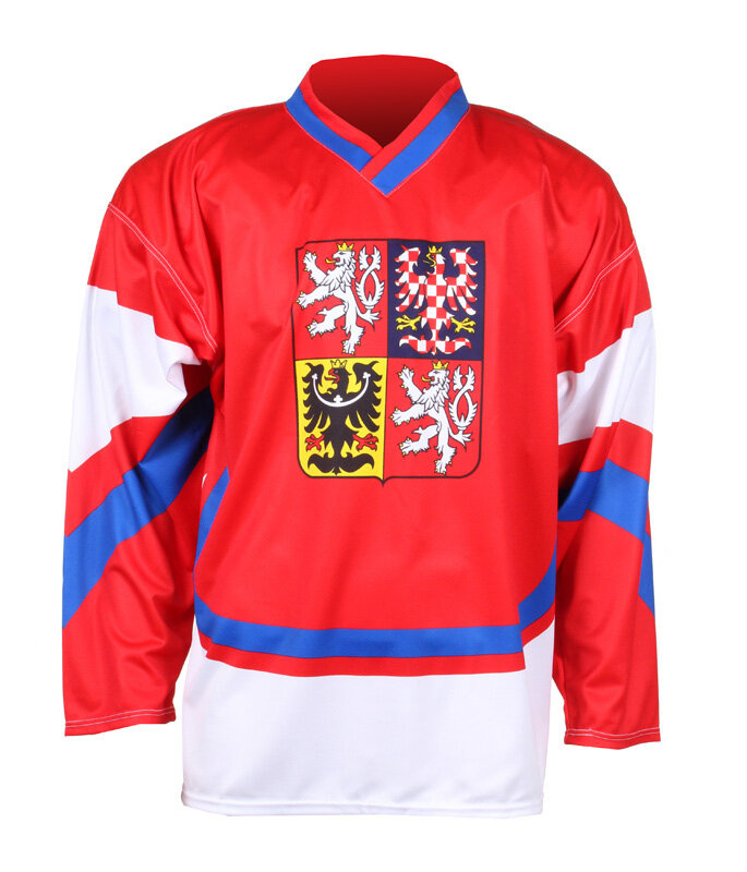Replika ČR 2011 hokejový dres červená, S