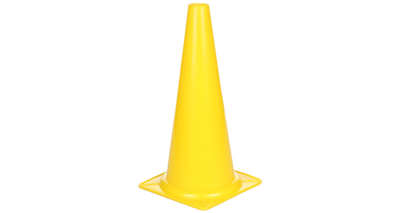 Sport kužel žlutá, 10 cm
