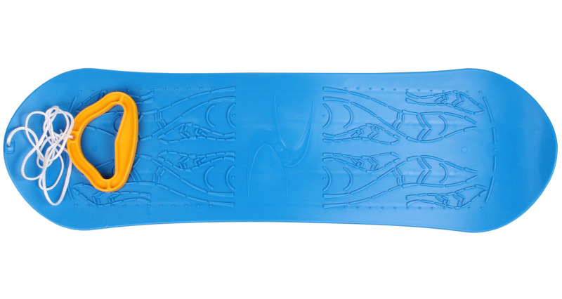 Skyboard snowboard modrá