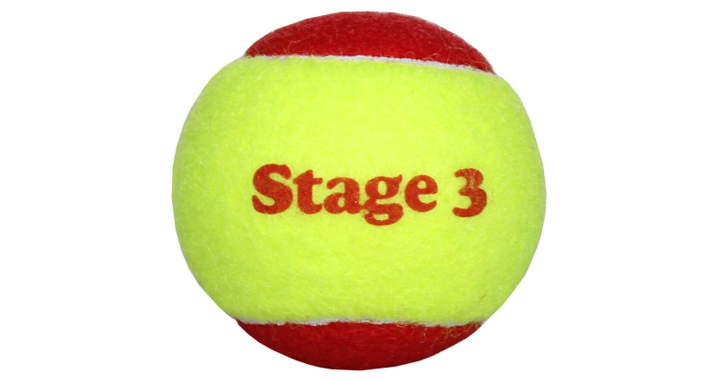Stage 3 Red dětské tenisové míče, 1 ks