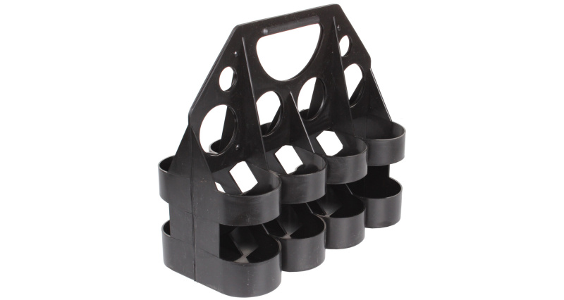 Rack Standard plastový nosič lahví černá