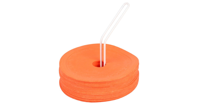 Circle 16 značka na podlahu oranžová