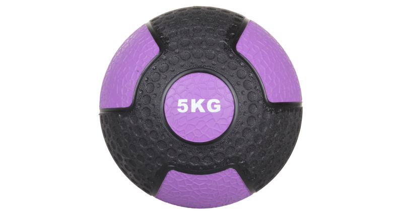 Dimple gumový medicinální míč, 5 kg