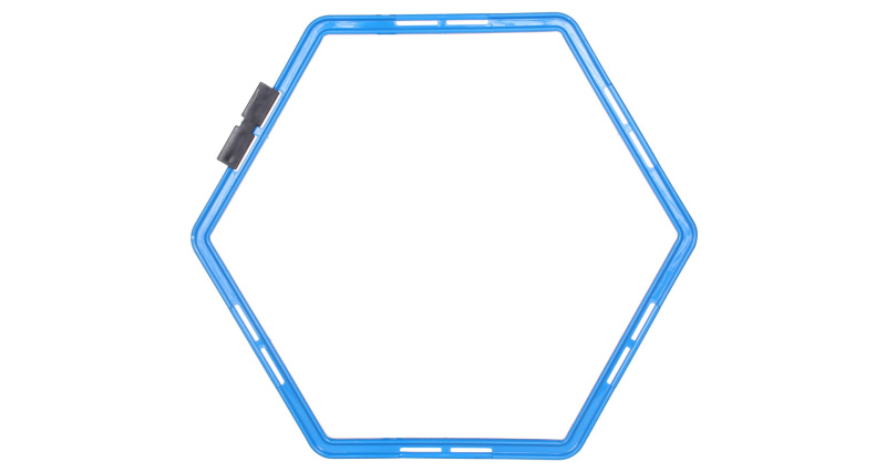Agility Hex proskakovací šestiúhelník modrá