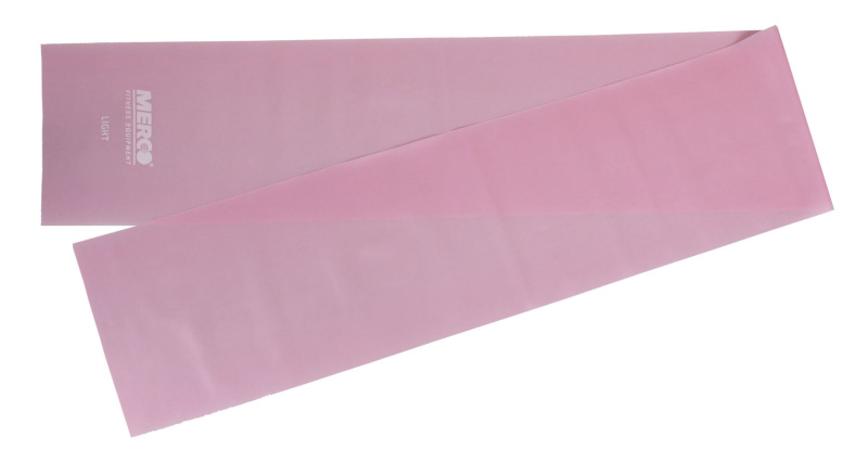 Aerobic Band posilovací guma růžová