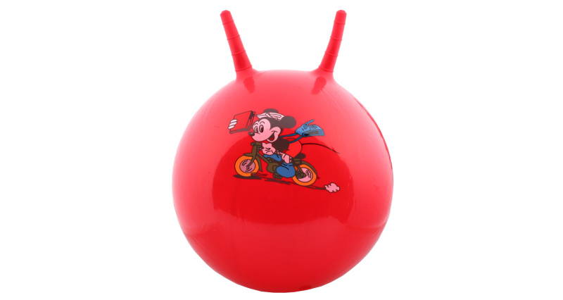 Hom Jump skákací gymnastický míč červená, 55 cm