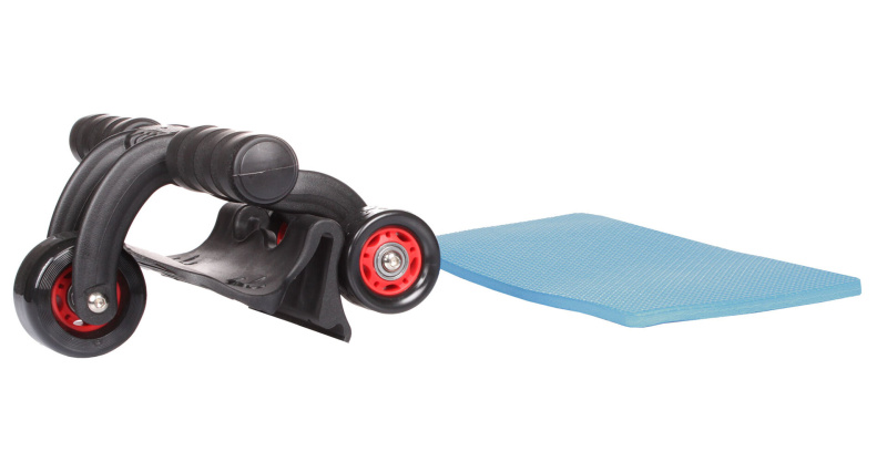 AB Roller 3W posilovací kolečko černá