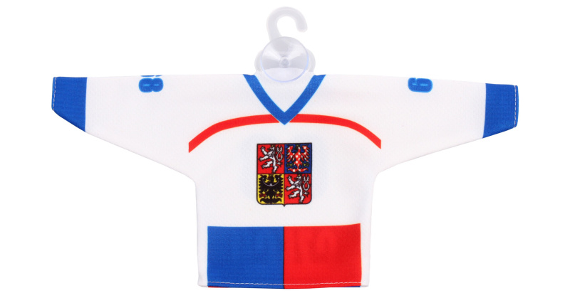 ČR Nagano 1998 hokejový minidres bílá