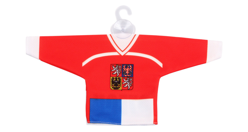 ČR Nagano 1998 hokejový minidres červená