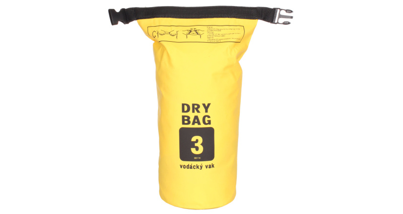 Dry Bag 3 l vodácký vak, 3 l