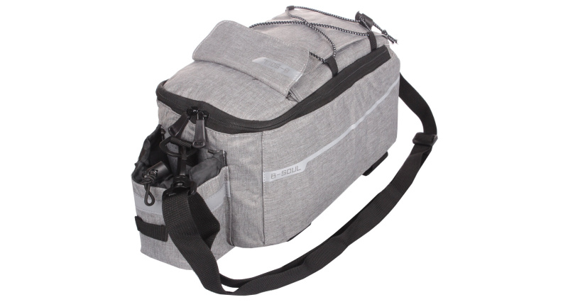 Rear 1.0 brašna na nosič šedá