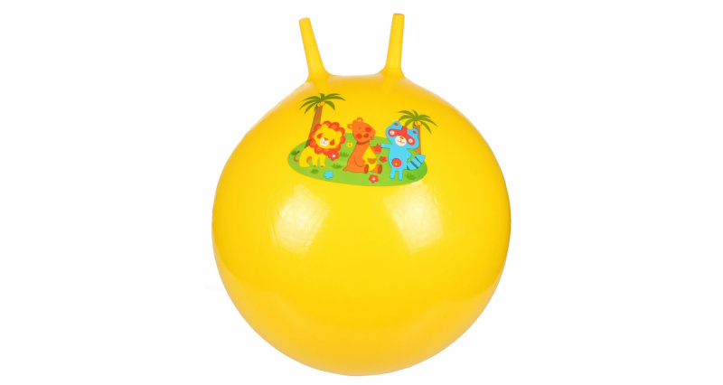 Hom Jump skákací gymnastický míč žlutá, 65 cm