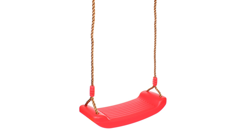 Board Swing dětská houpačka červená